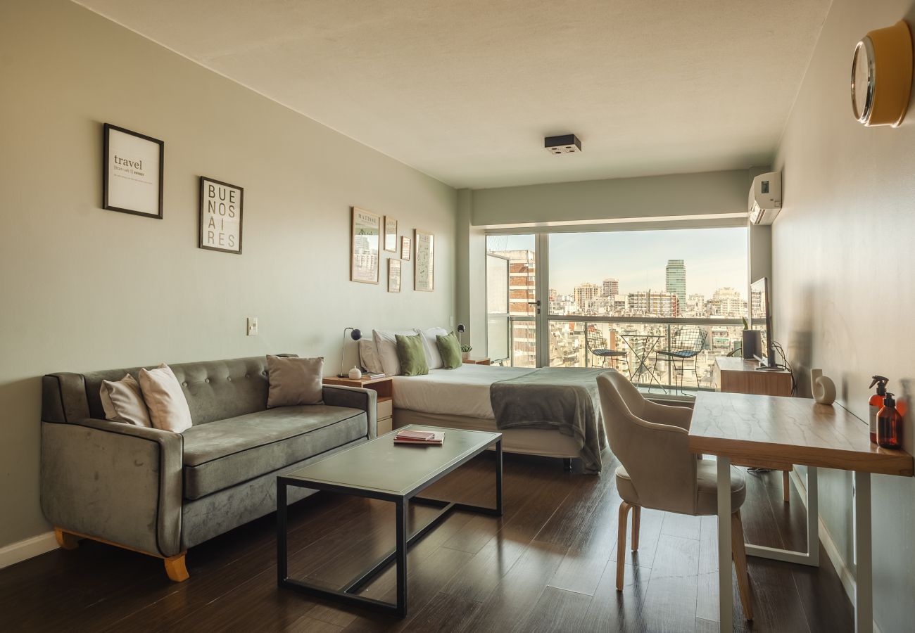 Estudio en Buenos Aires - Austria 12H · Modern Premium Apt. en Recoleta
