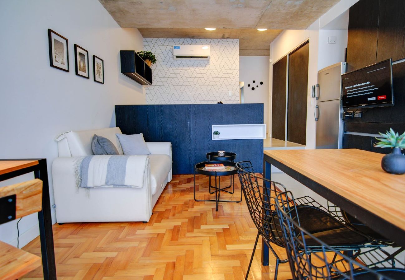 Estúdio em Buenos Aires - Carranza 3D · Comfortable Studio