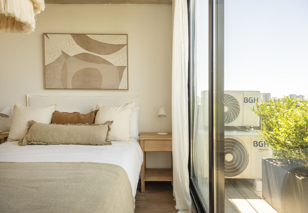 Apartamento em Buenos Aires - Echeverria Espectacular Depto. Terraza & Vista Inc