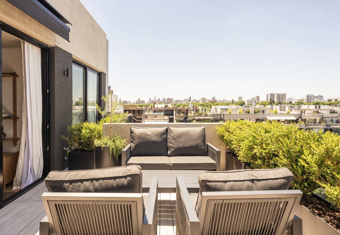 Apartment in Buenos Aires - Echeverria Espectacular Depto. Terraza & Vista Inc