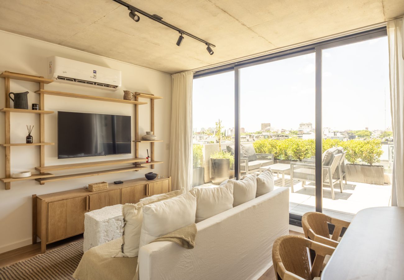 Apartment in Buenos Aires - Echeverria Espectacular Depto. Terraza & Vista Inc